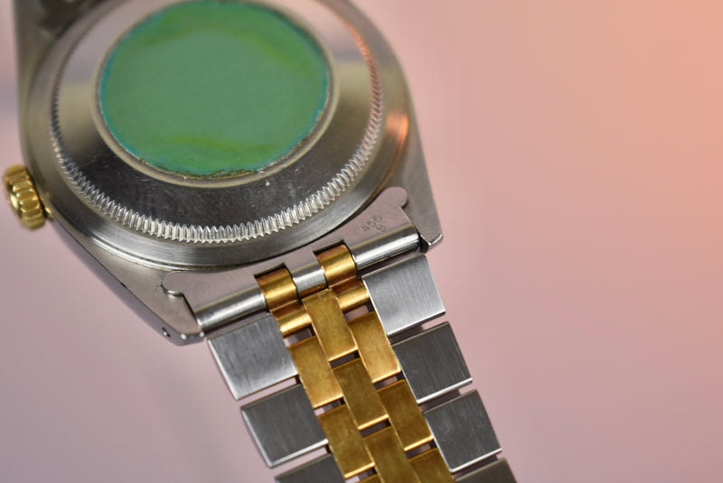 1989 Rolex Datejust 16233 Champagne Dial Box and Papers