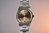Rolex Air King 14000 Salmon Dial With Box and Booklet