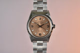Rolex Air King 14000 Salmon Dial With Box and Papers