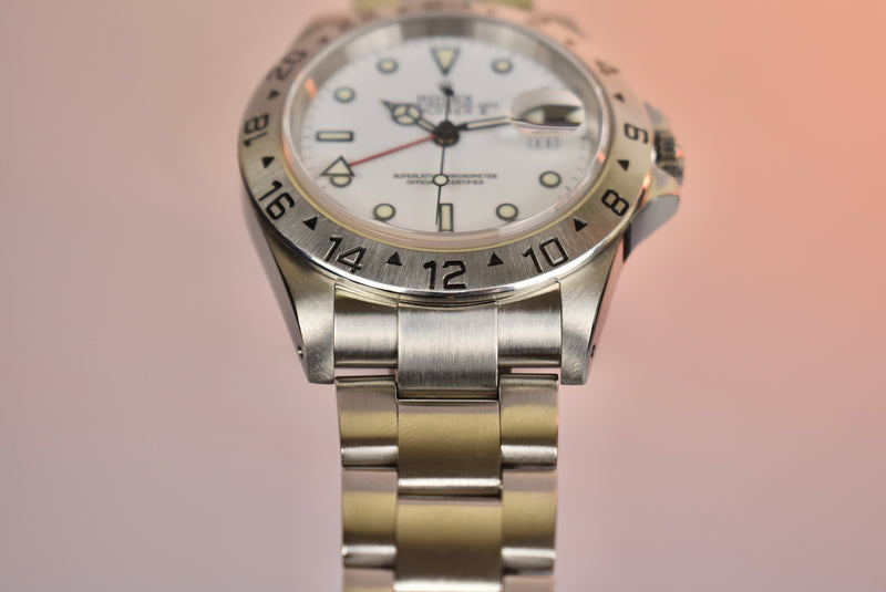 2001 Rolex Explorer 2 Polar 16570 with Box and Papers