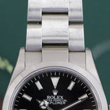2008 Rolex Explorer 1 114270 with Hang Tags and Bezel Cover