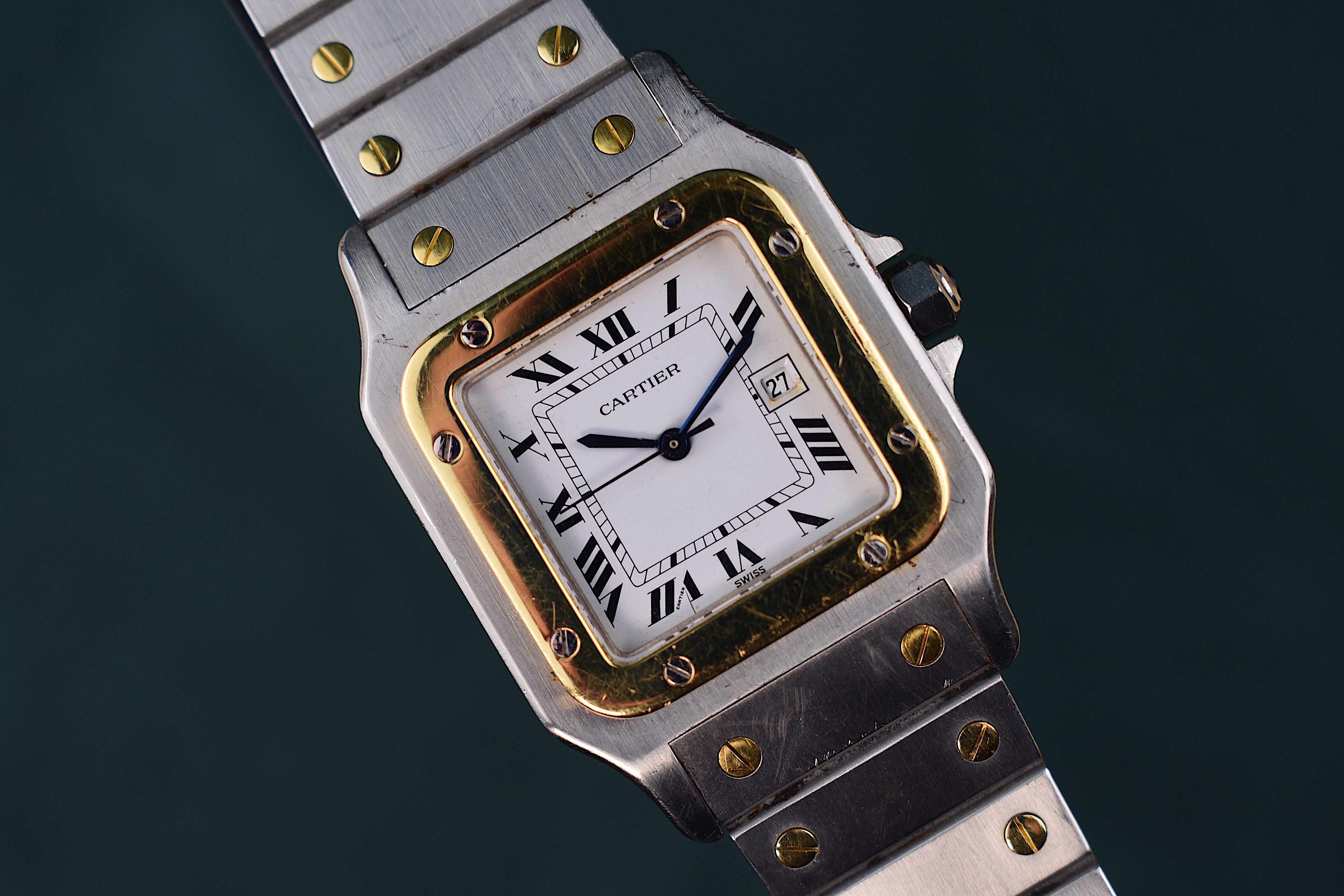 Cartier Santos Carree Spider dial Huntington Company