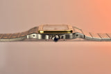 1980s Cartier Santos Carree Spider dial