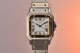 1980s Cartier Santos Carree Spider dial
