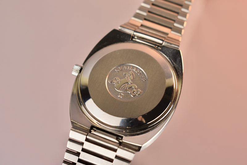 Omega Seamaster TV Matte Black Dial
