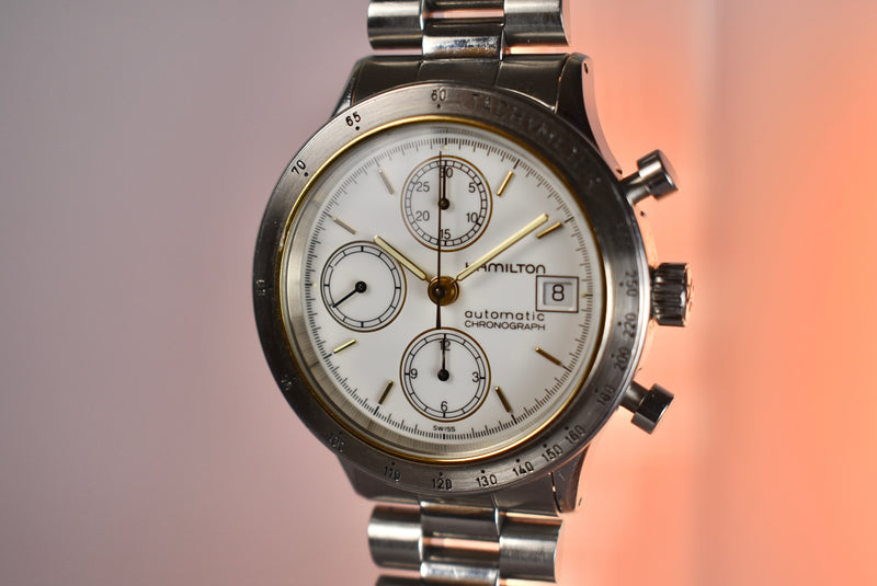 2000s Hamilton Polar Chronograph Valjoux 7750