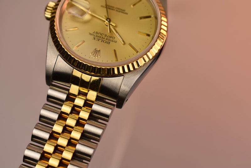 1989 Rolex Datejust 16233 Box and Papers