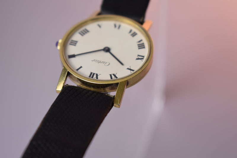 Cartier Tank Ronde Manual