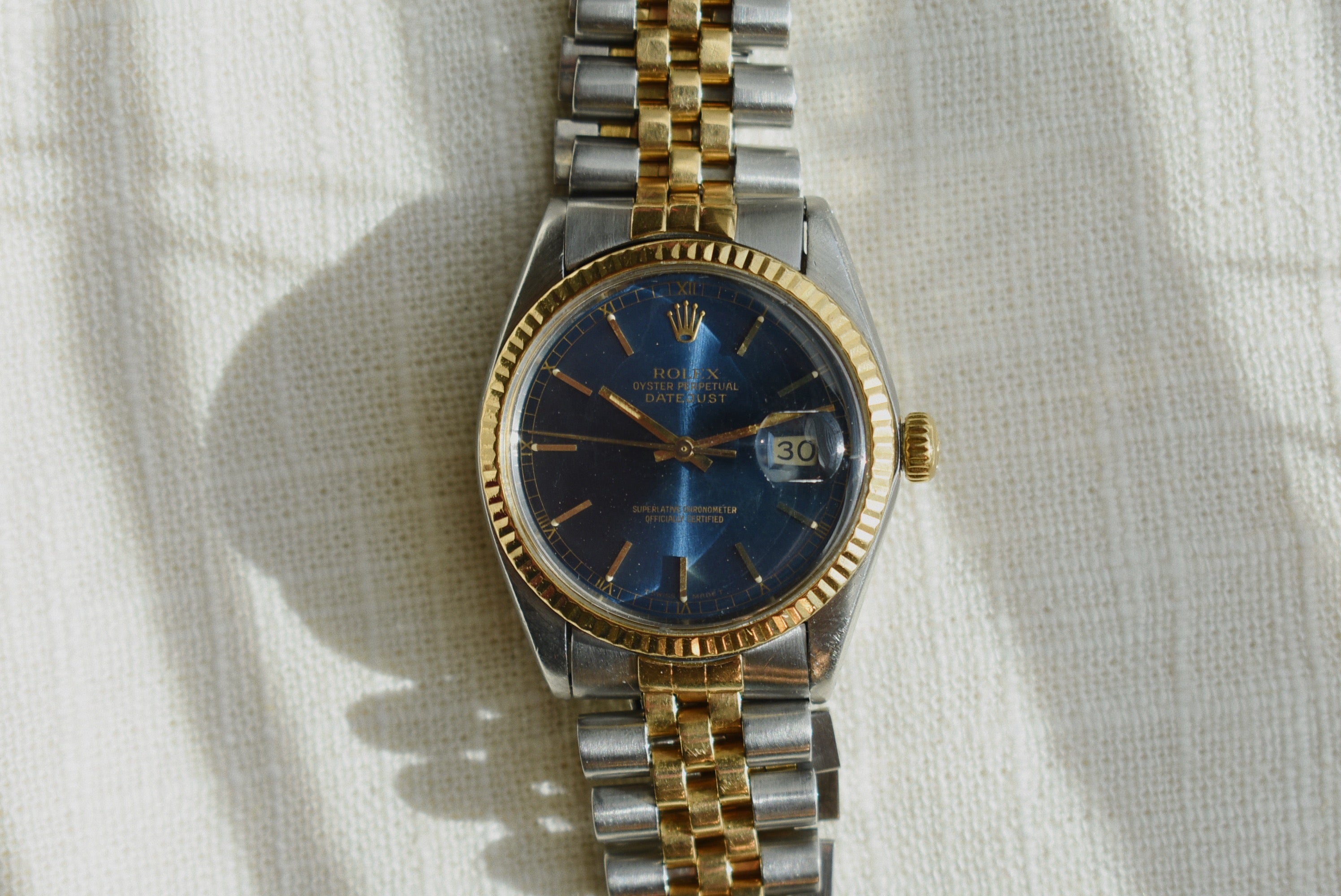 Rolex 16013 blue online dial