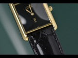 Cartier Tank Must De Cartier Black Dial