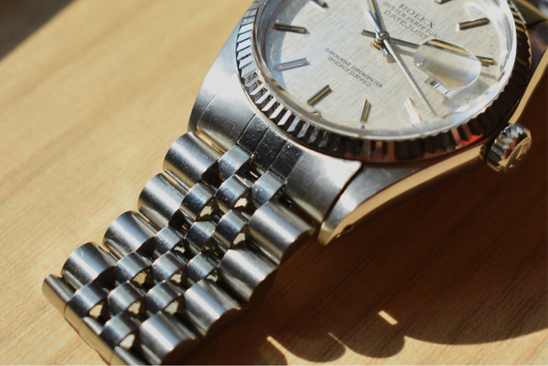 Rolex Datejust ref 16014 Linen