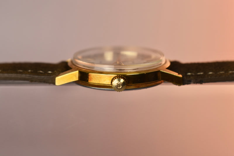 Omega Genève Date "Champagne and Gold"