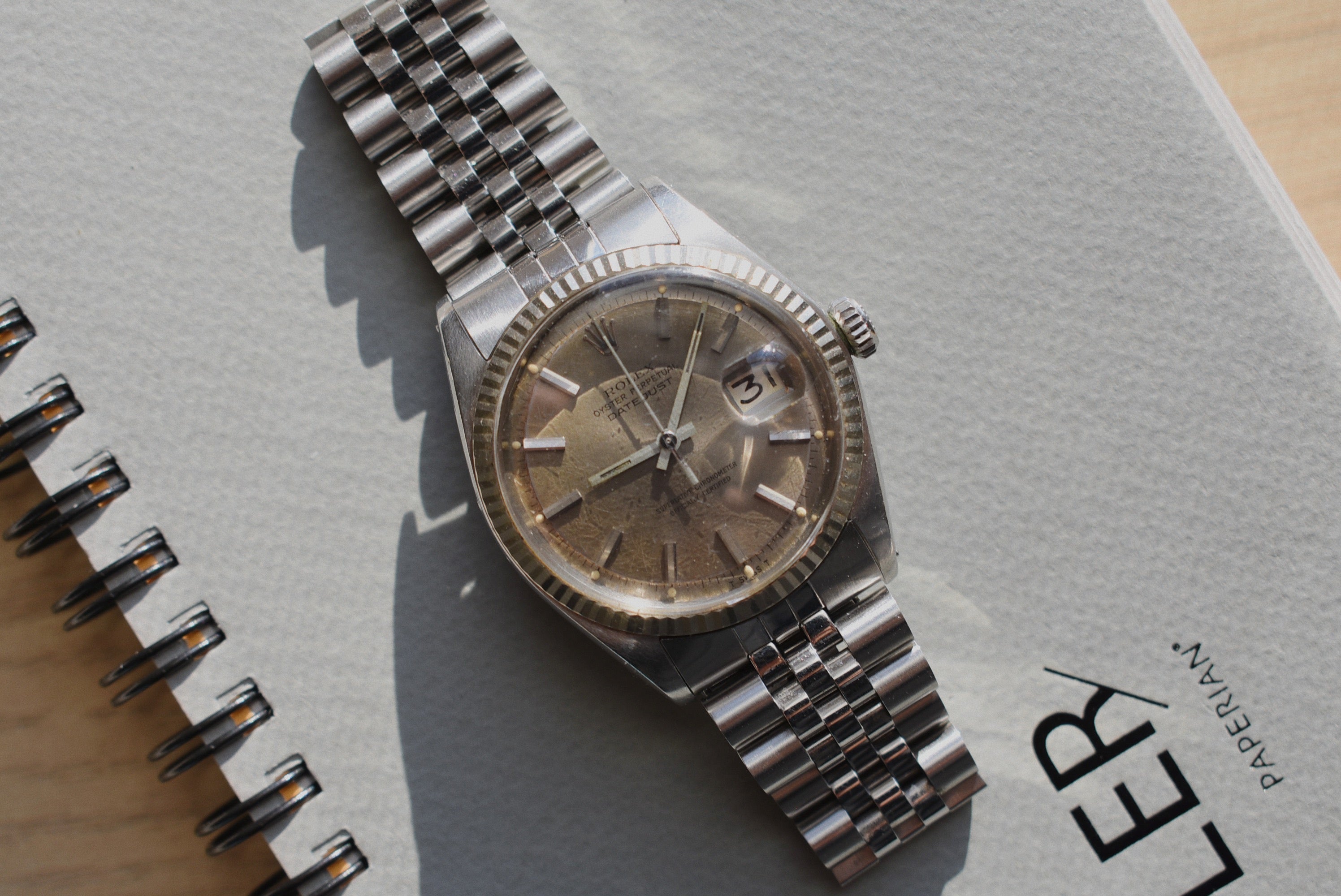 Rolex Datejust 1601 Taupe Ghost Dial Huntington Company