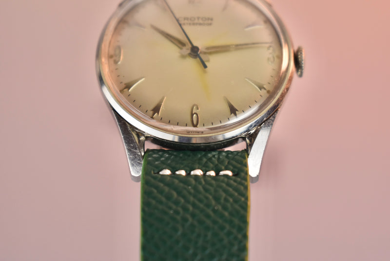 1950's Croton Time-Only With Twisted Lugs