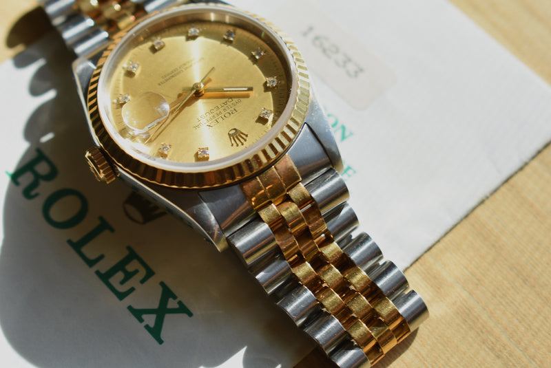 Rolex Datejust ref 16233 Papers