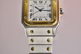 1980s Cartier Santos Carree Spider dial