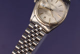 Rolex Datejust 16014 Silver Dial