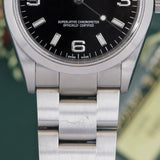 2008 Rolex Explorer 1 114270 with Hang Tags and Bezel Cover