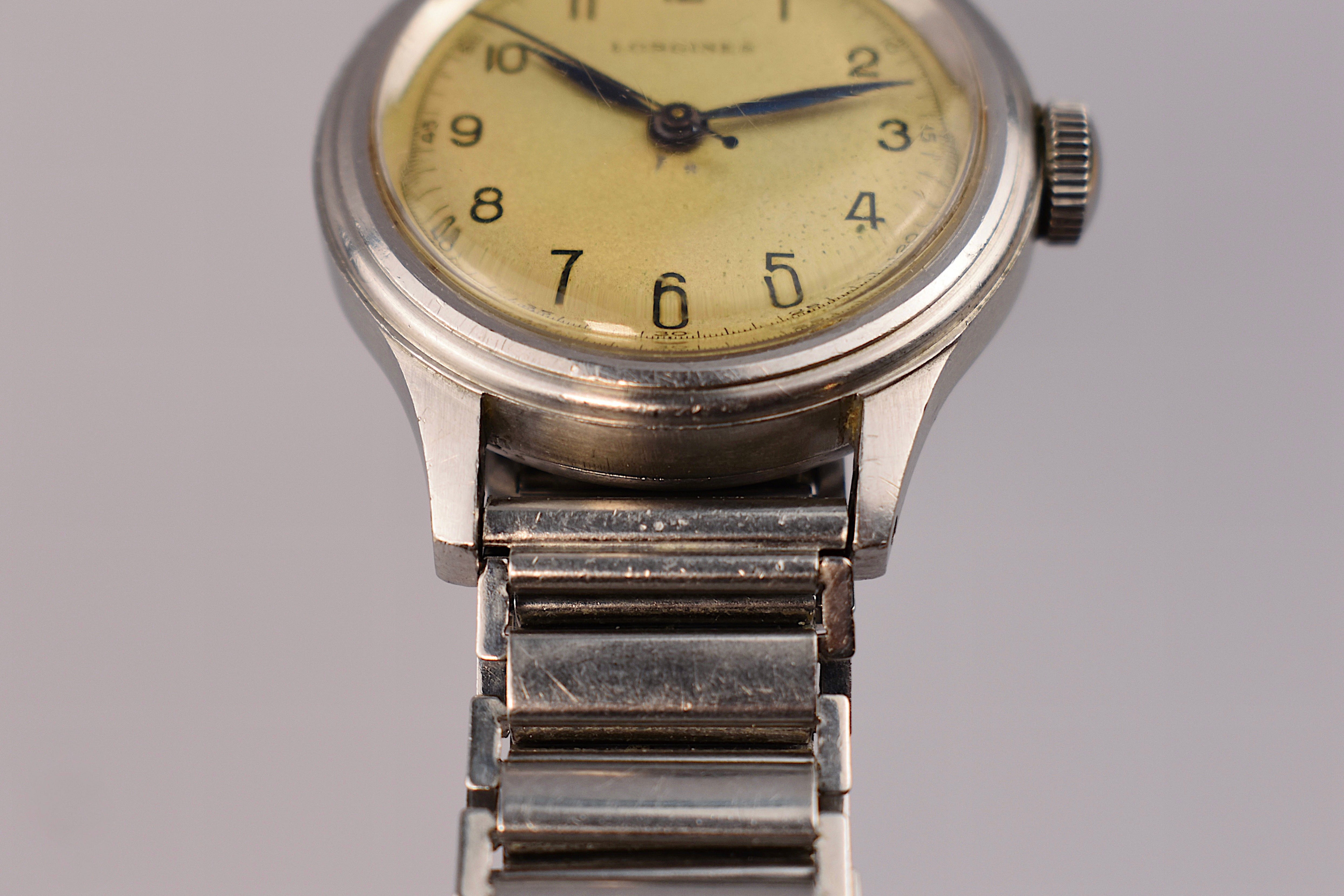 Longines Sei Tacche WW2 Step Case Huntington Company